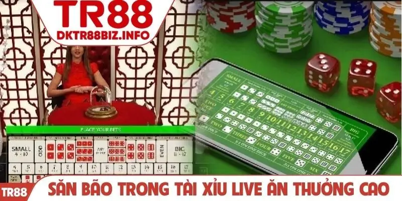 Săn bão trong Tài xỉu live ăn thưởng cao