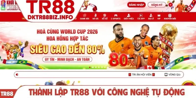 Thành lập TR88 với công nghệ tự động