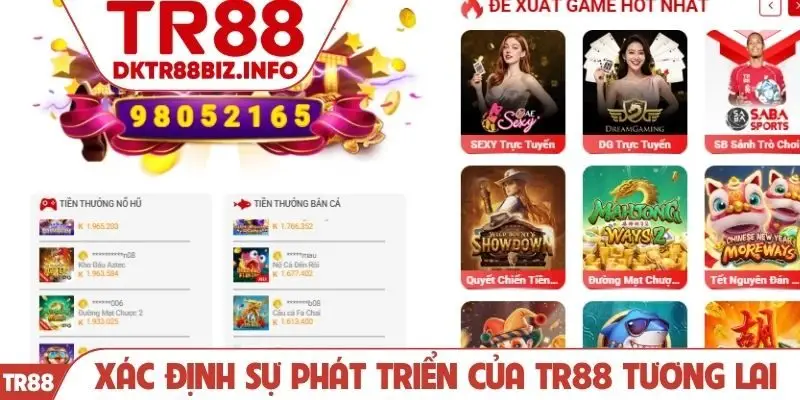 Xác định sự phát triển của TR88 tương lai